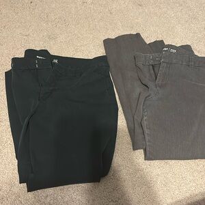 Old navy pixie pants (2 pairs)